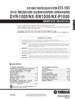 Yamaha DVX-1000 - Service Manual 